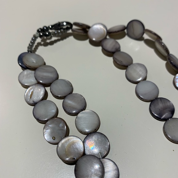 Chic Multi-Strand Shell Necklace - Picture 3 of 5